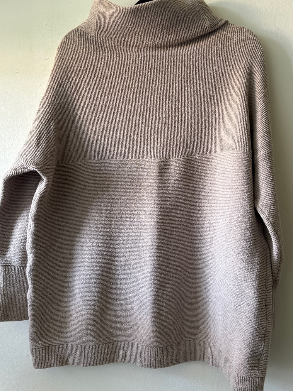 Free People Ottoman Slouchy Tunic Grey-Ice Medium Oversized Fall Cozy Bohemian - Picture 6 of 12
